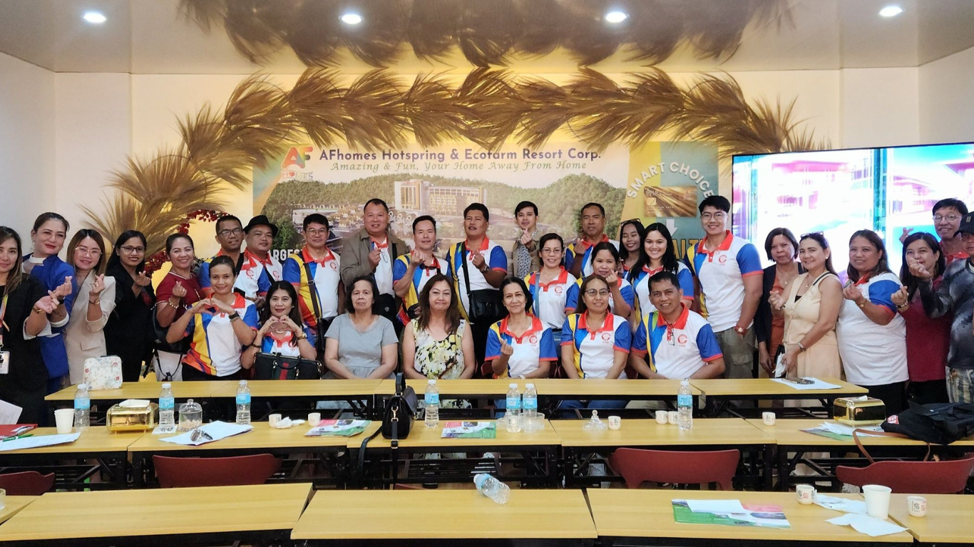 One of the event highlights was the introduction of AFhomes Hotspring & Ecofarm Resort Corp. This was led by Mr. Mark Anthony Sioson, our Vice President for Sales and Marketing. During his presentation, Mr. Sioson shared our vision for a community that blends eco-living with luxury and wellness.