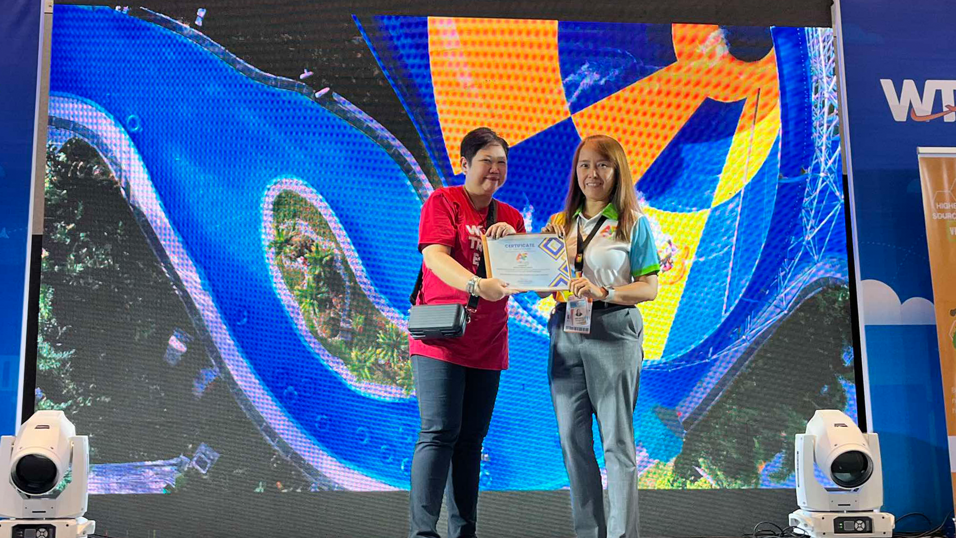 We are honored to have received a prestigious certification for our exemplary performance at the expo. This recognition reflects our dedication to offering an exceptional eco-resort experience at AFhomes Hotspring & Ecofarm Resort.