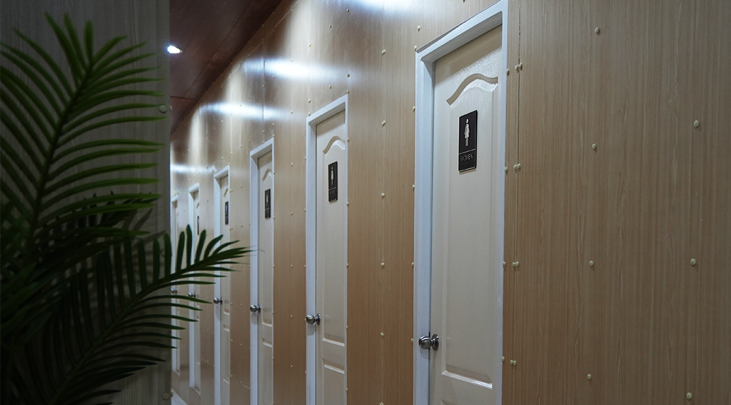 Because comfort matters even in the smallest moments, we’ve included thoughtfully designed wash areas and restrooms. Clean, accessible, and guest-friendly—they’re part of the complete hospitality experience we’re committed to providing, even before our resort opens its doors.